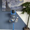 Moniteur de Signes Vitaux GE DINAMAP V100 sur statif + Thermomètre Genius 3 - Révisé